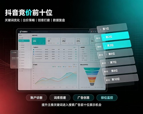 精河抖音搜索竞价
